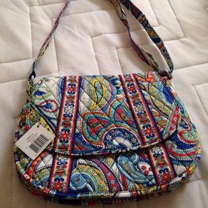 Vera Bradley Saddle Bag