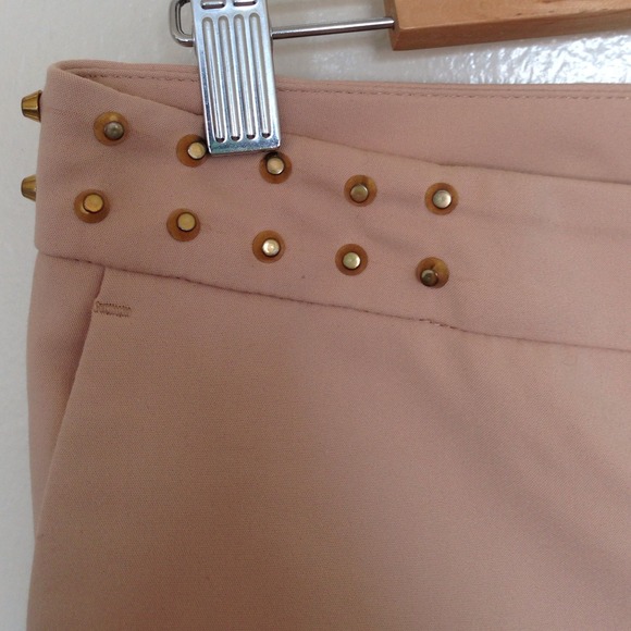 New with tags Zara beige spoked pant size medium - Picture 2 of 4