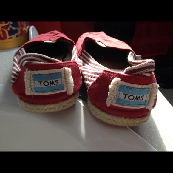 Navy Rope Red TOMS