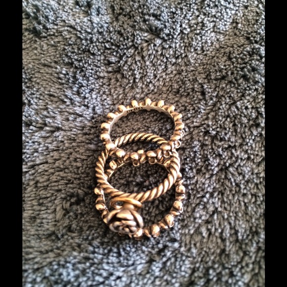 Pandora stackable rings