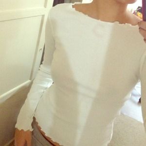 GAP White long sleeve
