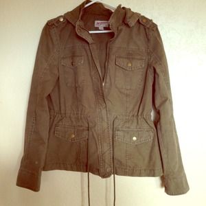 Army green jacket