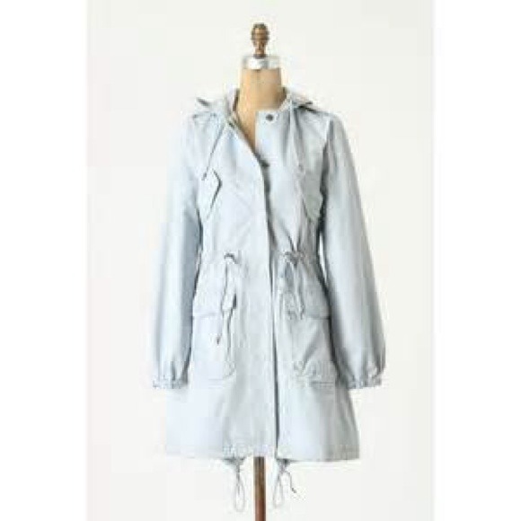 Anthropologie Frozens Ocean Anorak Size L