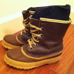 Vintage LLBean style snow/rain boots