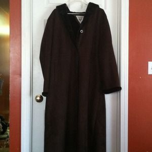 Winter coat with hood