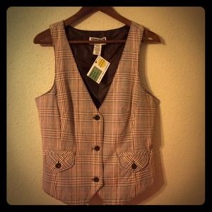 Plaid Vest