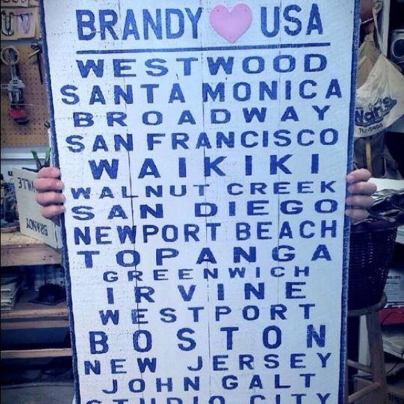 Handmade signs