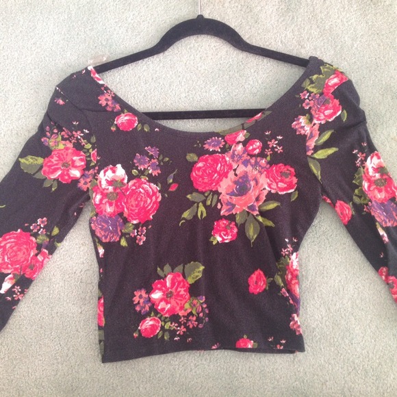 Floral Crop Top