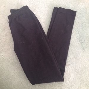 AA black winter leggings