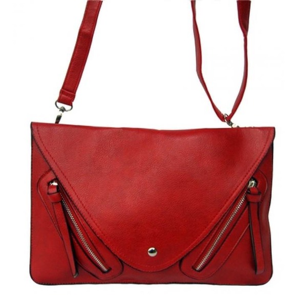 !SOLD! Oversized Fashion Clutch w/ Strap - Picture 2 of 4