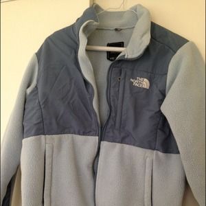 Women's small baby blue northface jacket