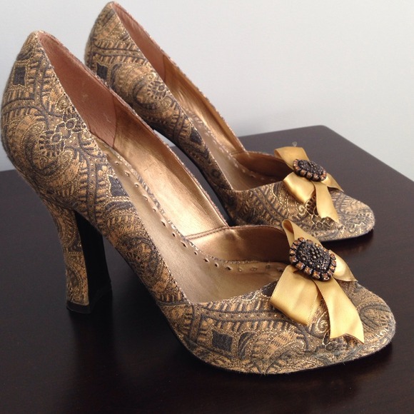 BCBG Shoes - BCBGirls Peep Toe Pumps