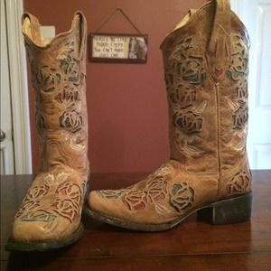 Beautiful leather western boots
