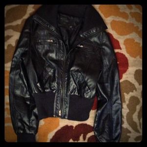 Leather jacket