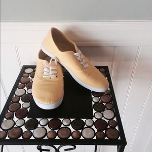 Yellow Vans inspired shoes!! BRAND NEW
