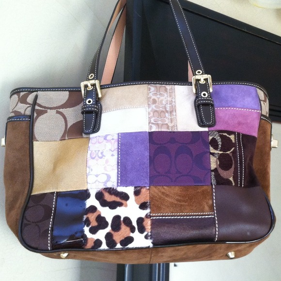 Coach patchwork purse - Picture 2 of 4