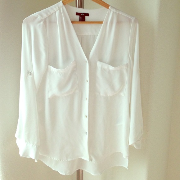 SOLD H&M sheer top