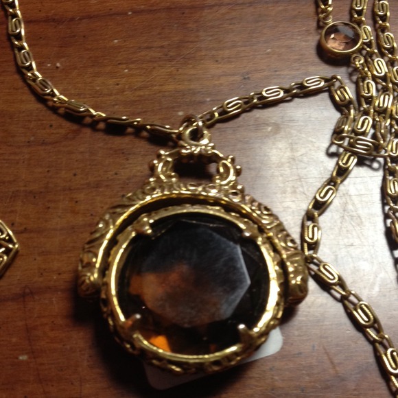 Steam punk vintage necklace