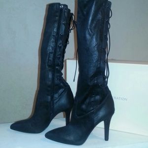 ♡SOLD♡BCBG TALL BOOTS SIZE 8.5