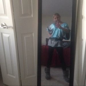 Bebe silky shirt