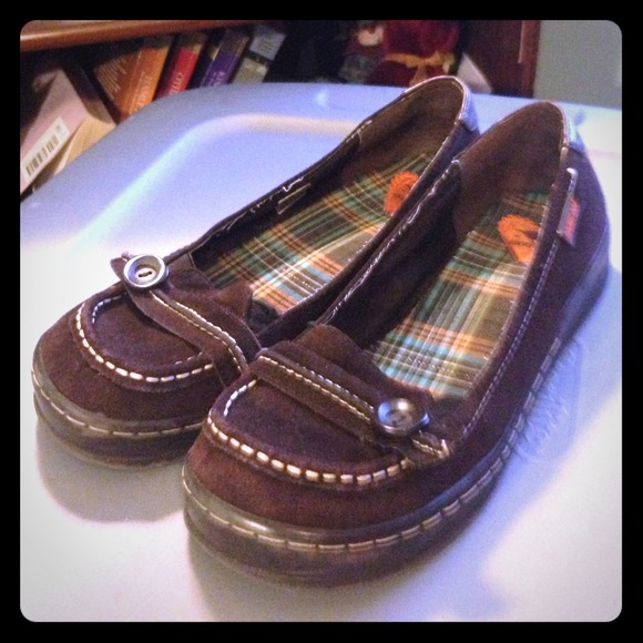rocket dog Shoes Faux Suede Brown Loafers Poshmark