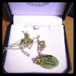 JUICY couture Dog Tag Necklace