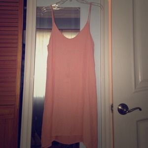 BABY PINK BRANDY MELVILLE DRESS