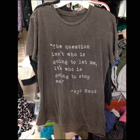 ❌❌SOLD❌❌Diana ayn rand tee