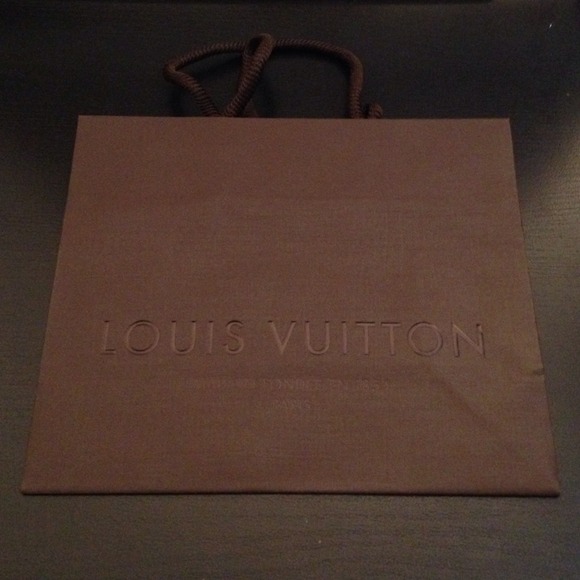 Louis Vuitton shopping bag