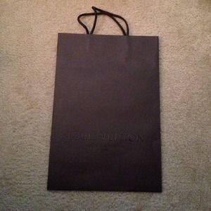 Louis Vuitton shopping bag