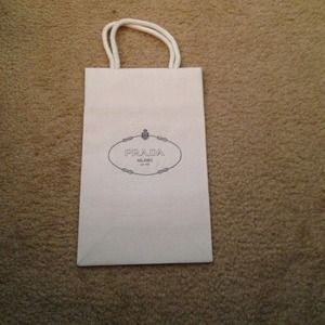 Prada shopping bag