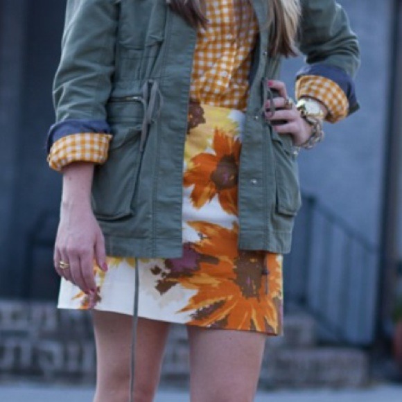 SOLD! Floral skirt