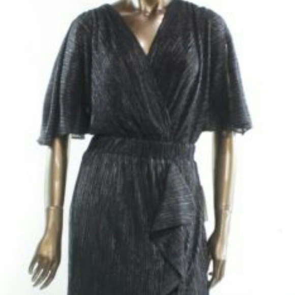 Donna Ricco Dresses & Skirts - DONNA RICCO BLACK & SILVER DRESS