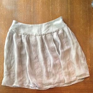 Grey short skirt