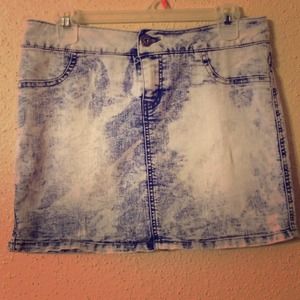 Denim skirt