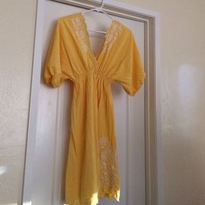 Yellow dress