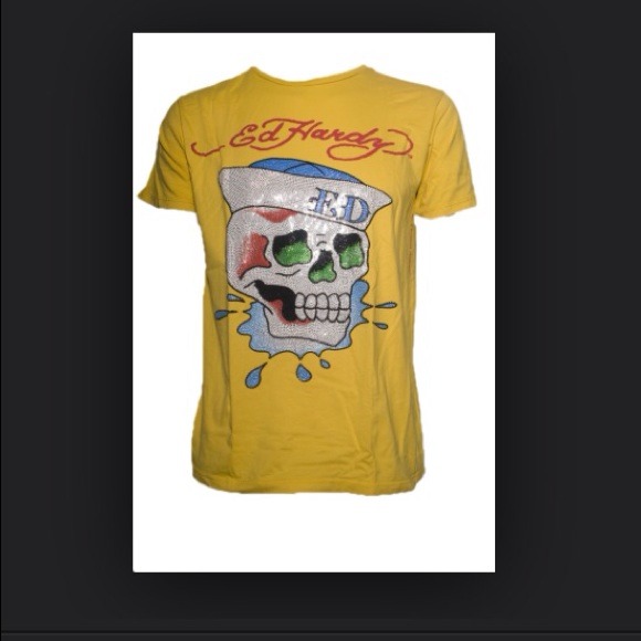 🎀PRICE REDUCED🎀 Ed Hardy Sailor Skull Tee