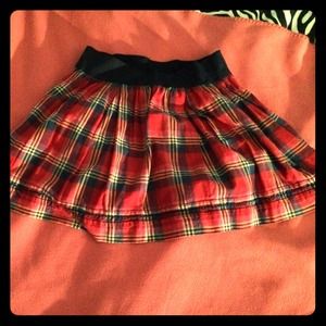 Abercrombie plaid skirt ❤️💙