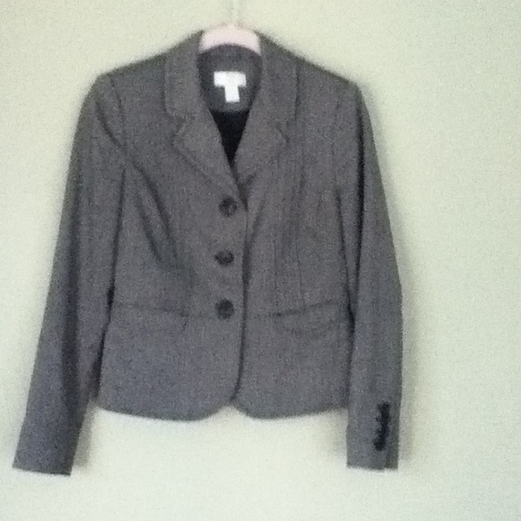 RESERVED NWOT Ann Taylor petites gray blazer