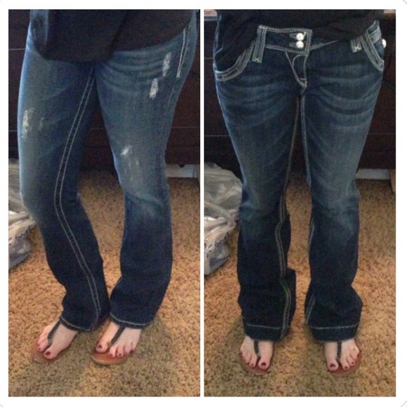 *Bundle for @babiotch* Miss Me+Rock Revival Jeans