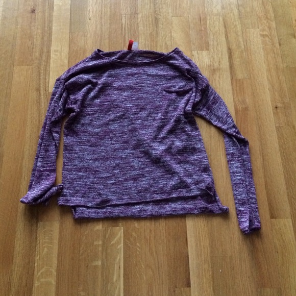Cute sheer purple h&m top