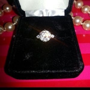 **ON HOLD**Round crystal ring