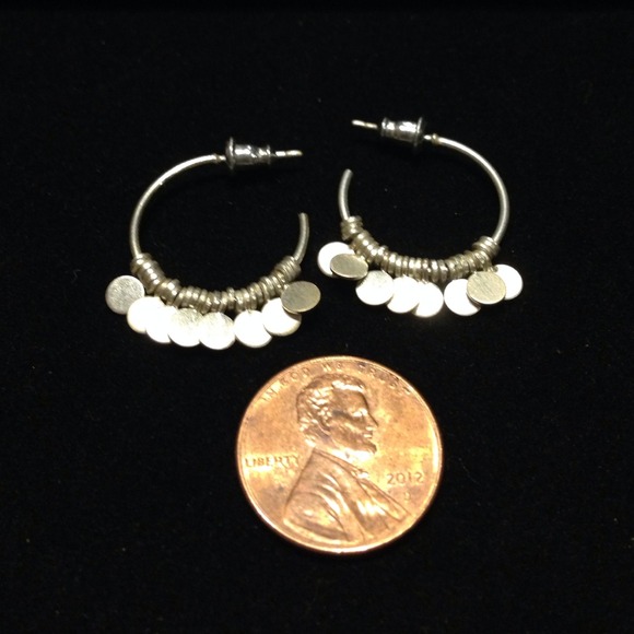 Sold to co worker Stella&dot hoops - Picture 2 of 2