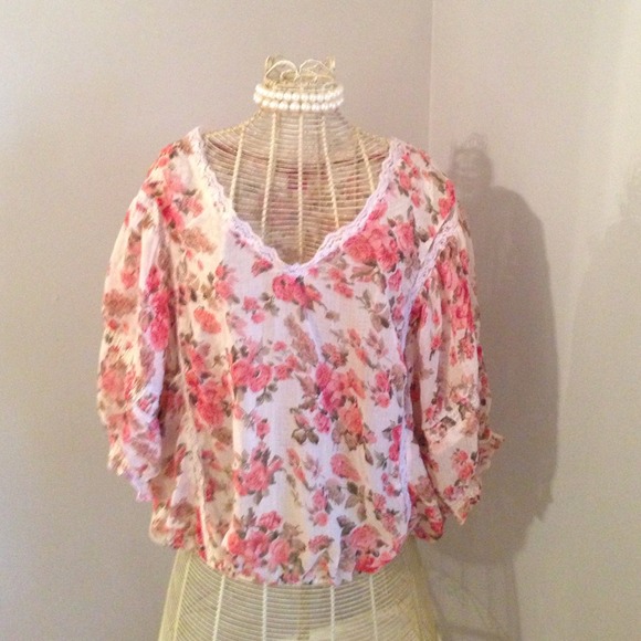 Floral blouse