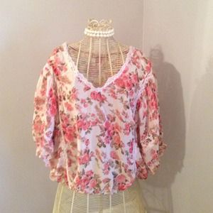 Floral blouse