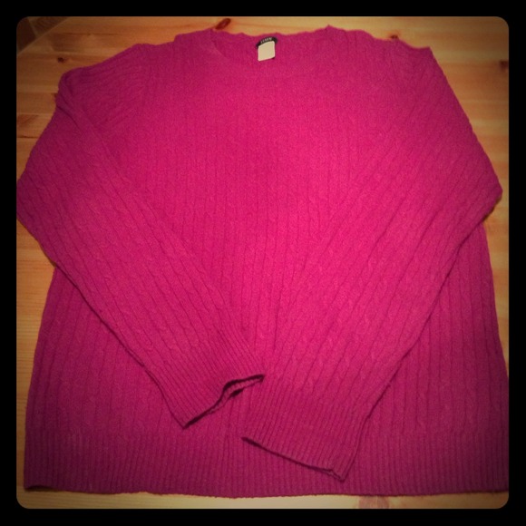 SOLD. J. Crew Cable Knit Sweater