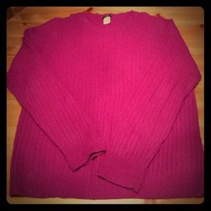 SOLD. J. Crew Cable Knit Sweater