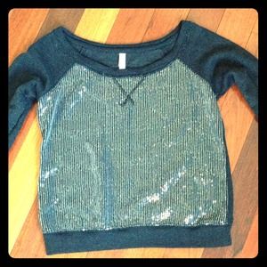 Sequin Sweatshirt