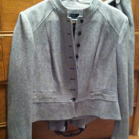 Two piece skirt suit