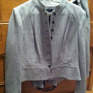 Two piece skirt suit